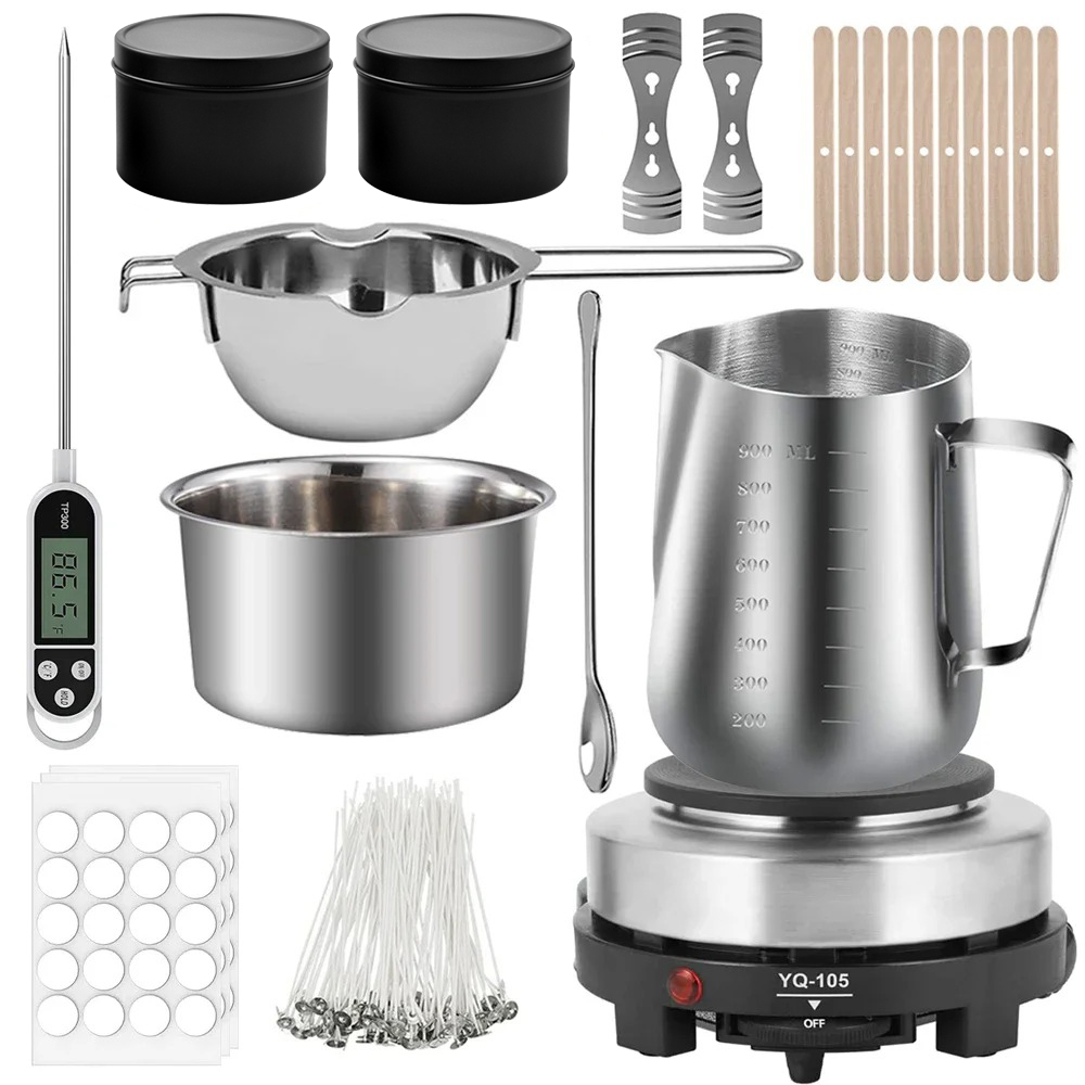 Candle Making Supplies Usa - Glintmos DIY Candle Making Kit with