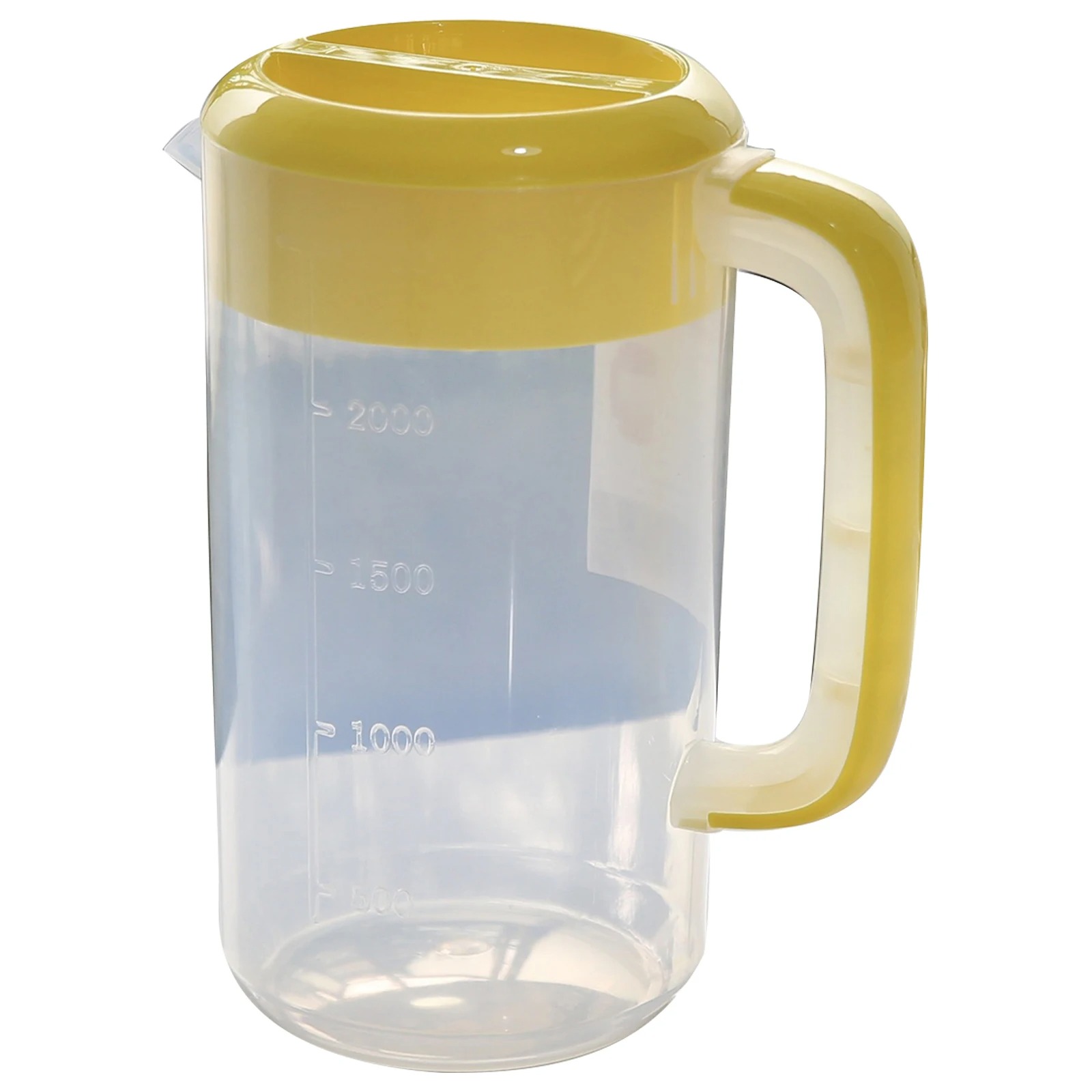 Pour Spout Pitcher - 2500ML Large Refrigerator Water Jug Measuring