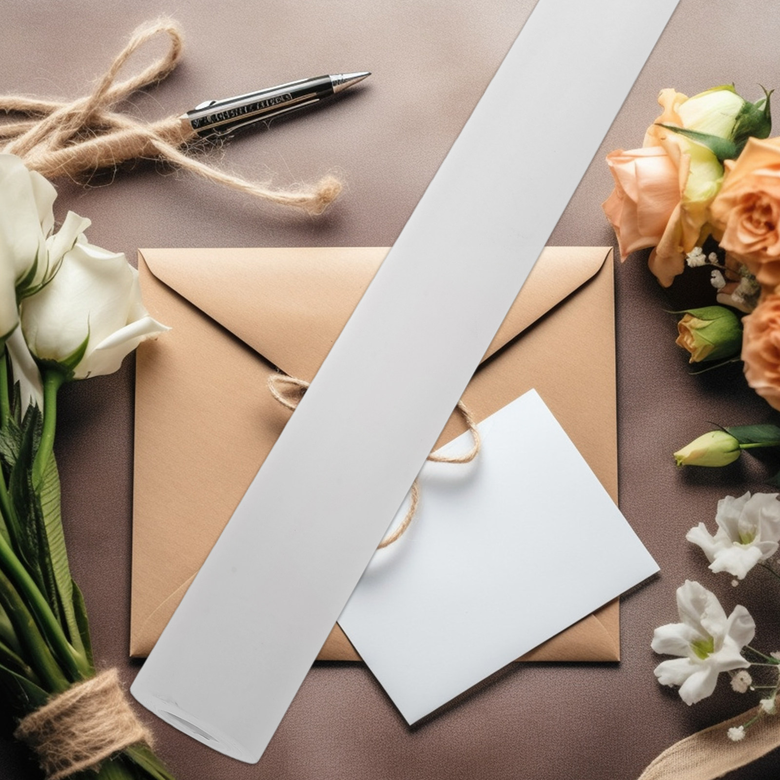1 Roll Floral Wrapping Paper P - огляд і ціна Kraft Paper Box