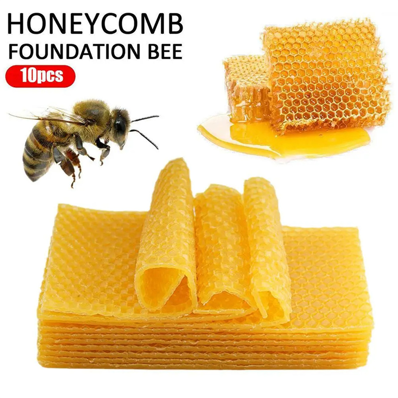 10/20Pcs Natural Beeswax Sheet - огляд і ціна Candle Supplies Beeswax