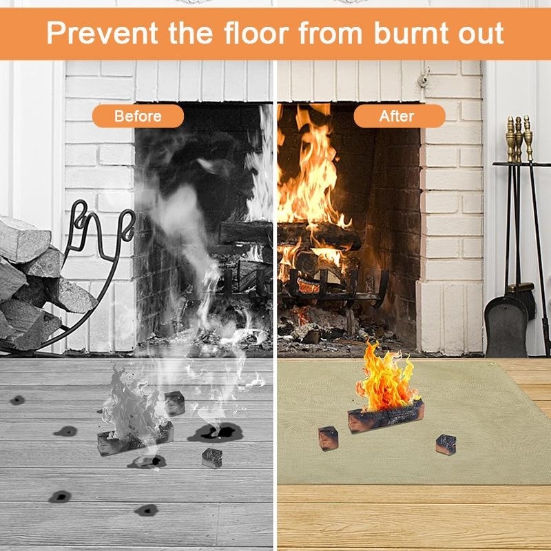 Camping Fireproof Mat Heat Res - огляд і ціна Heat Resistant Mat