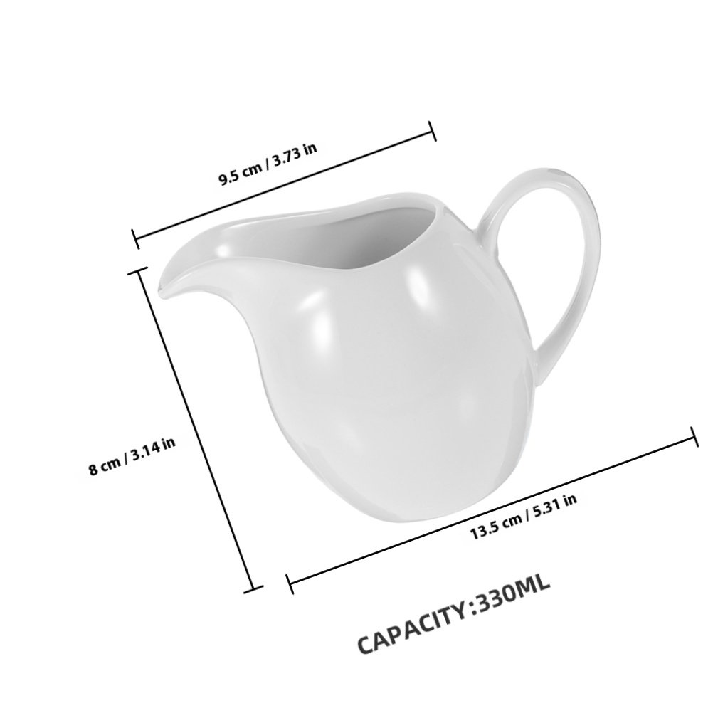 2Pcs Ceramic Milk Jug Creamer  - огляд і ціна Pour Spout Pitcher