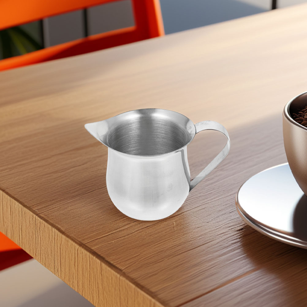 2Pcs Stainless Steel Small Cre - огляд і ціна Pour Spout Pitcher
