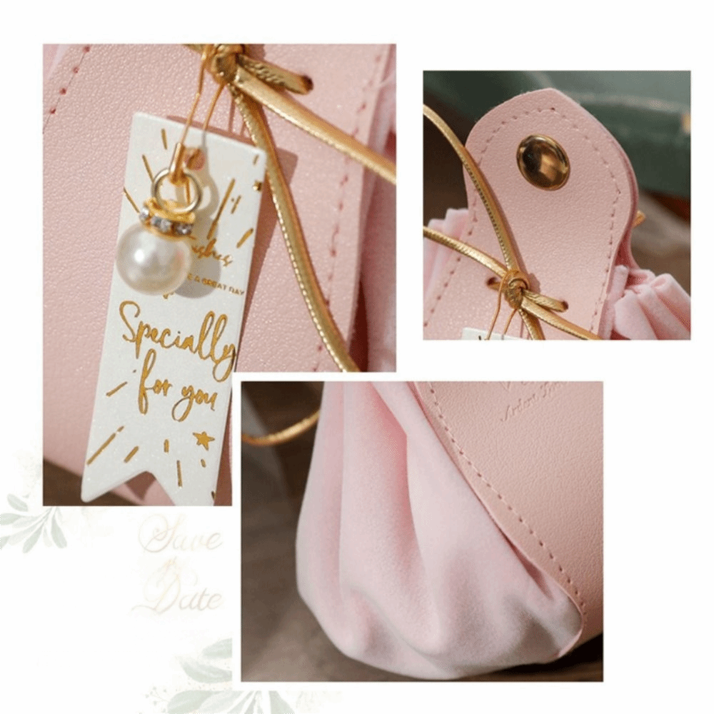 5 Pieces candy bags With Pearl - огляд і ціна Kraft Paper Box
