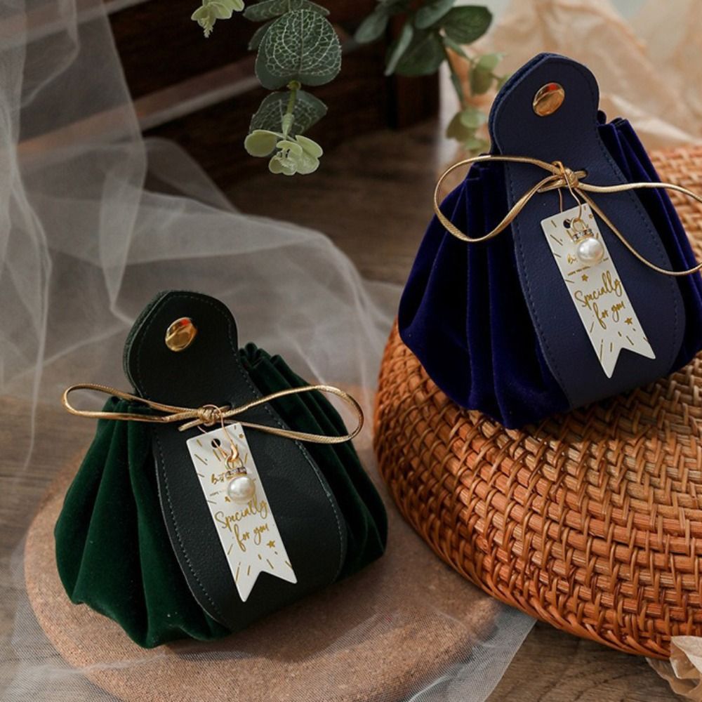 5 Pieces candy bags With Pearl - огляд і ціна Kraft Paper Box