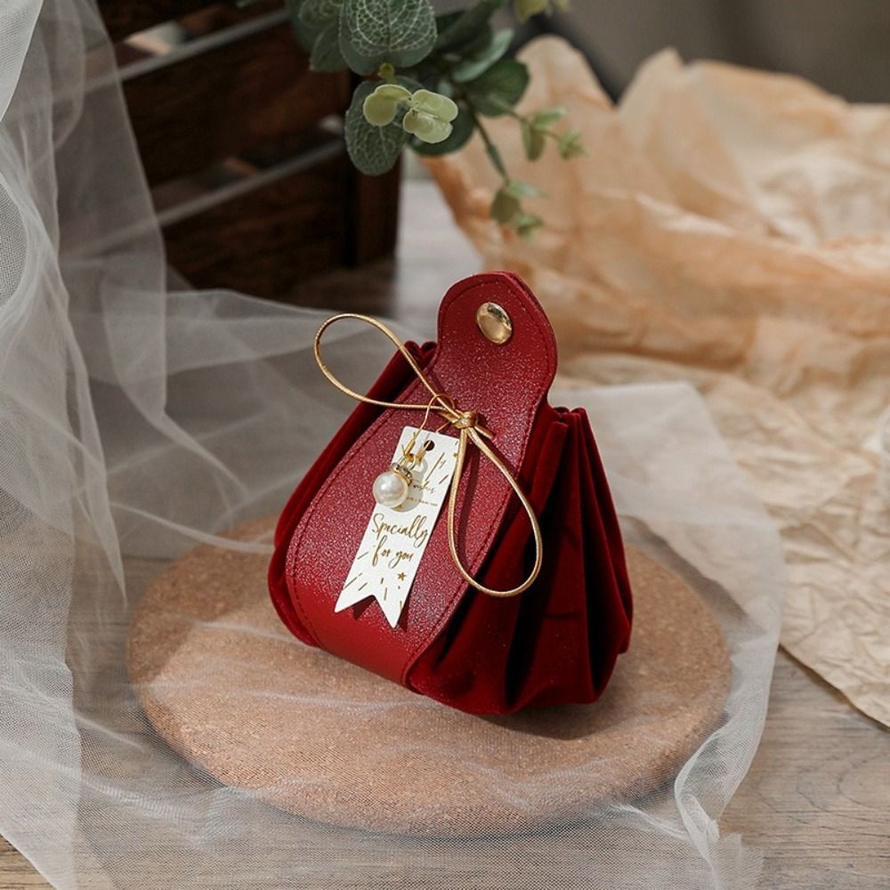 5 Pieces candy bags With Pearl - огляд і ціна Kraft Paper Box
