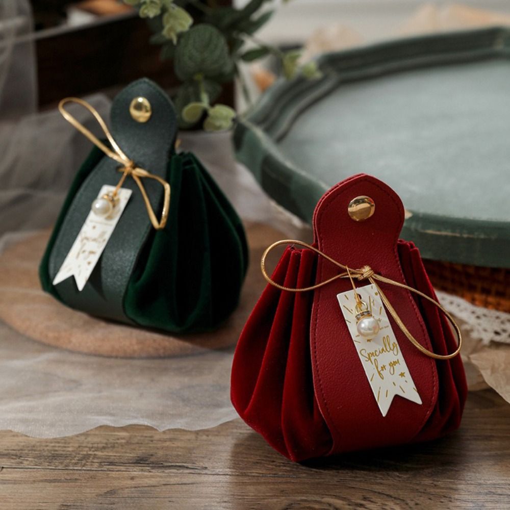5 Pieces candy bags With Pearl - огляд і ціна Kraft Paper Box