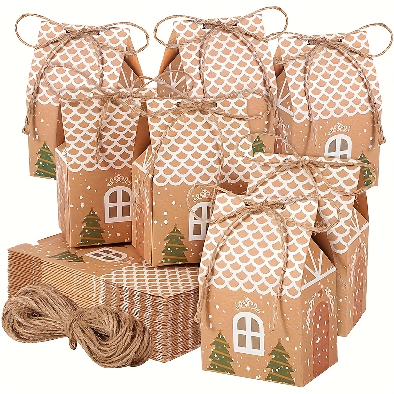 10/20pcs Mini Kraft Paper Gift - огляд і ціна Kraft Paper Box