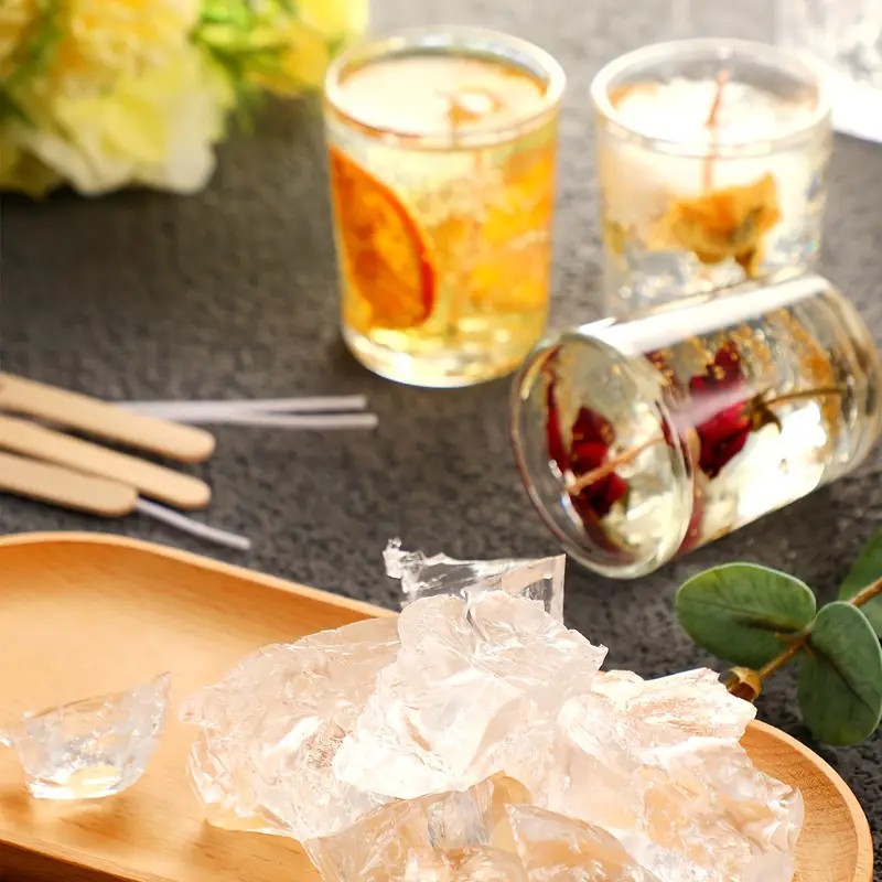 Transparent Crystal Wax, Jelly - огляд і ціна Candle Making Supplies Usa