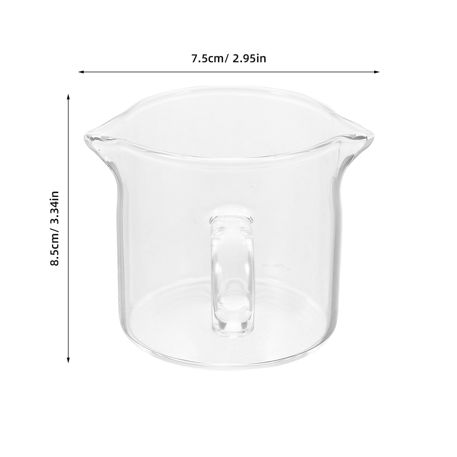Transparent Small Glass Coffee - огляд і ціна Pour Spout Pitcher