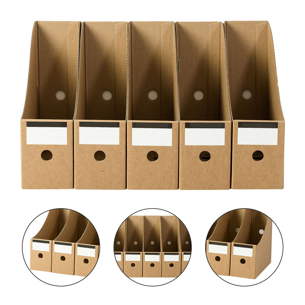 10pcs Kraft Paper File Storage - огляд і ціна Kraft Paper Box