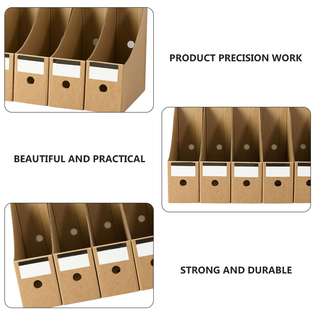 10pcs Kraft Paper File Storage - огляд і ціна Kraft Paper Box
