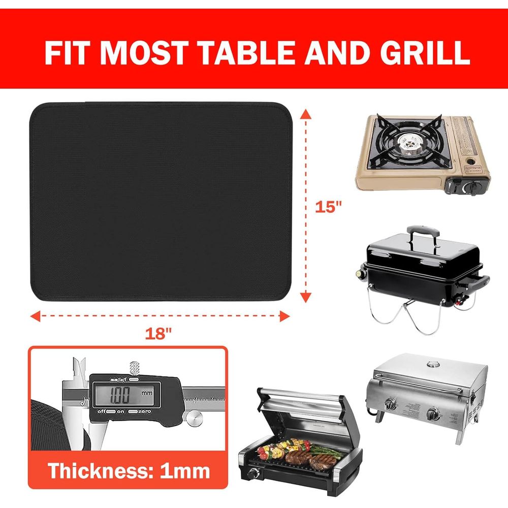 15 x 18 Grill Mat - Heat Resis - огляд і ціна Heat Resistant Mat