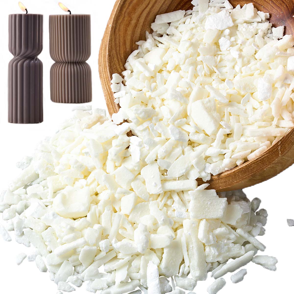 1 Pounds Pure White Soy Wax Fo - огляд і ціна Candle Making Supplies Usa