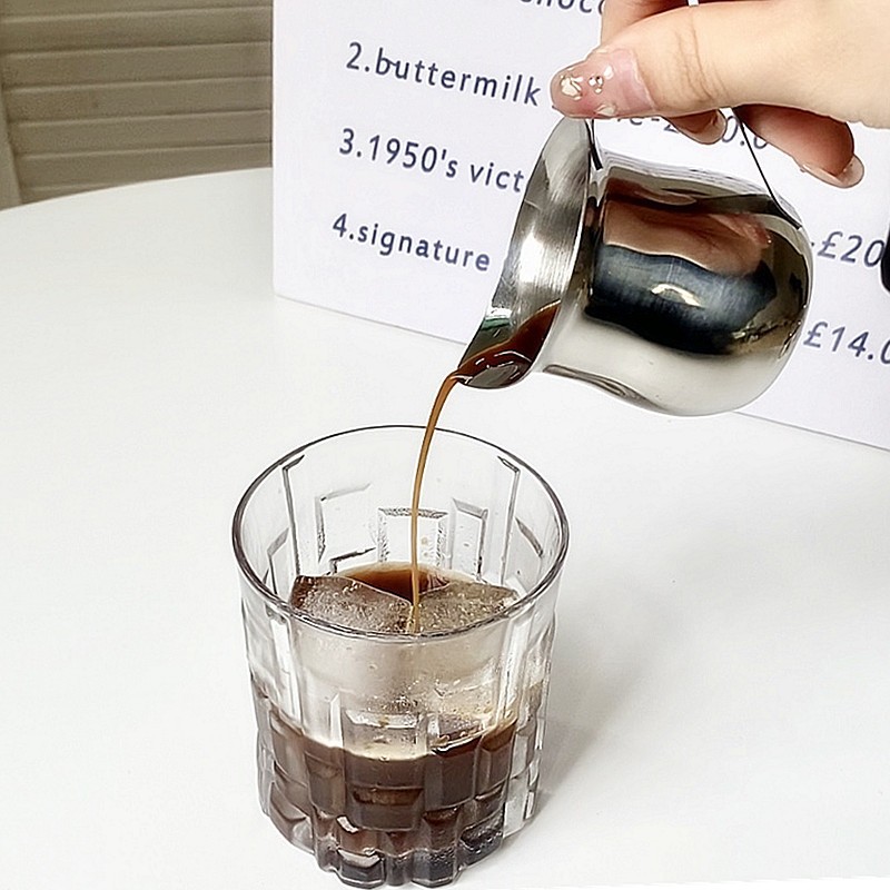 2/3/5/7oz Coffee Milk Frothing - огляд і ціна Pour Spout Pitcher