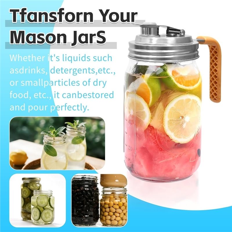 ABXF-3 Pack Masonjar Pour Spou - огляд і ціна Pour Spout Pitcher