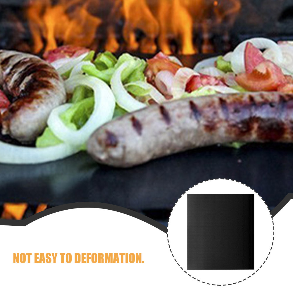3Pcs Nonstick Bbq Mats Tpfe He - огляд і ціна Heat Resistant Mat