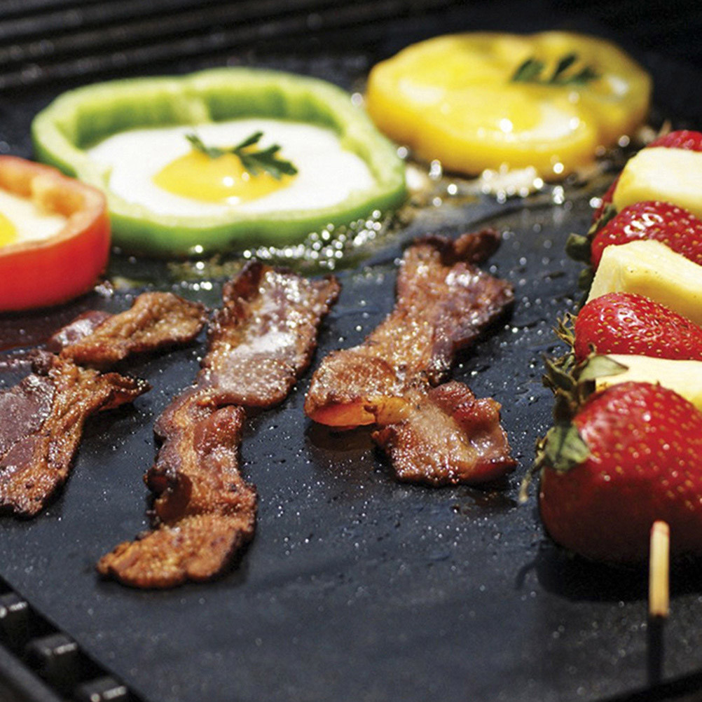 3Pcs Nonstick Bbq Mats Tpfe He - огляд і ціна Heat Resistant Mat