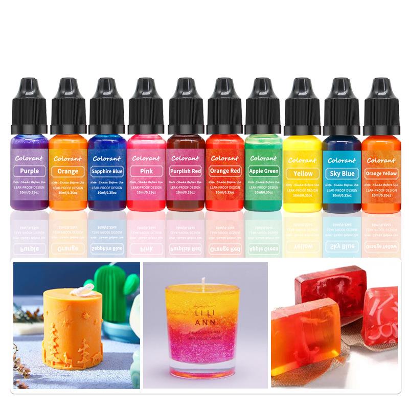 20 Colors 10ml Candle Wax Pigm - огляд і ціна Candle Supplies Beeswax