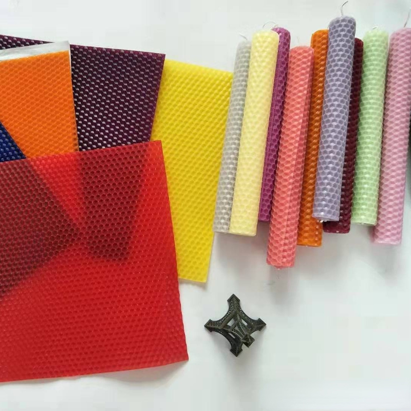 2pcs 20*20cm Color Beeswax Sli - огляд і ціна Candle Supplies Beeswax
