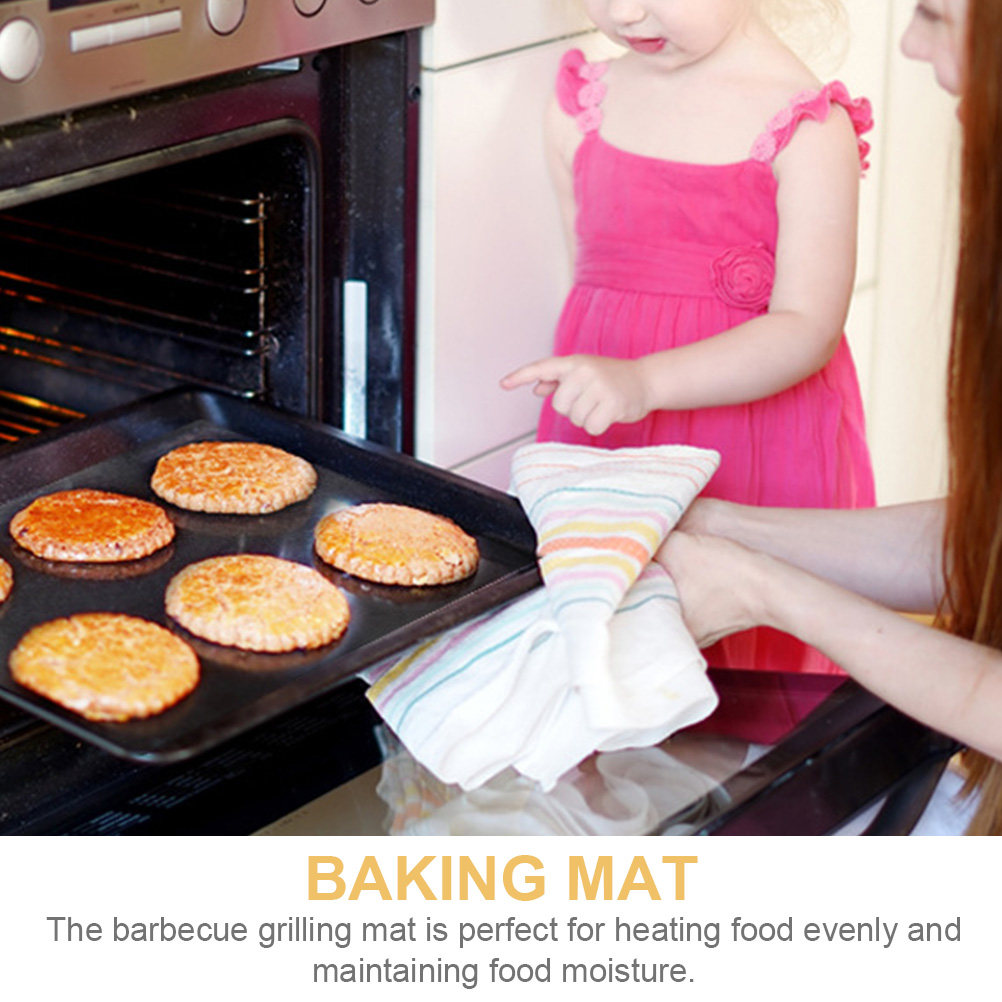 3Pcs Grill Mat Non-Stick Food  - огляд і ціна Heat Resistant Mat