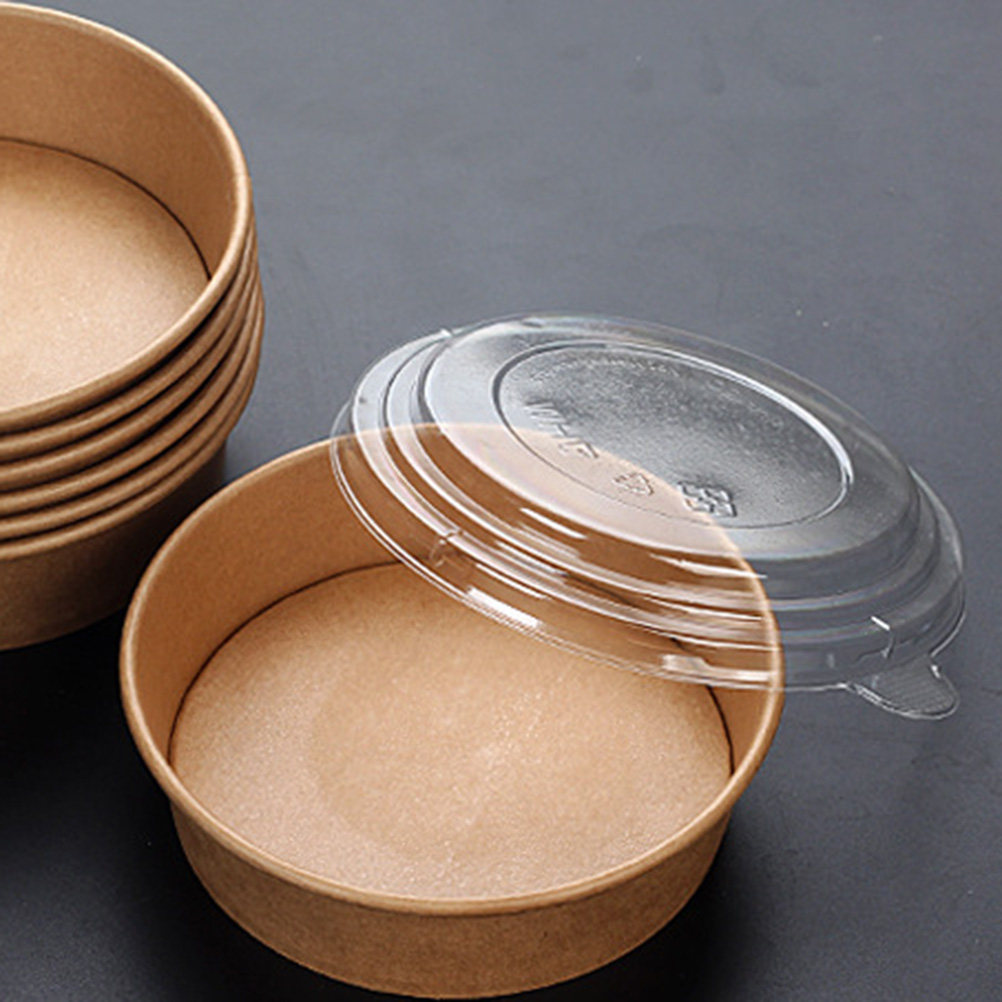 20Pcs Kraft Paper Bowls Leakpr - огляд і ціна Kraft Paper Box