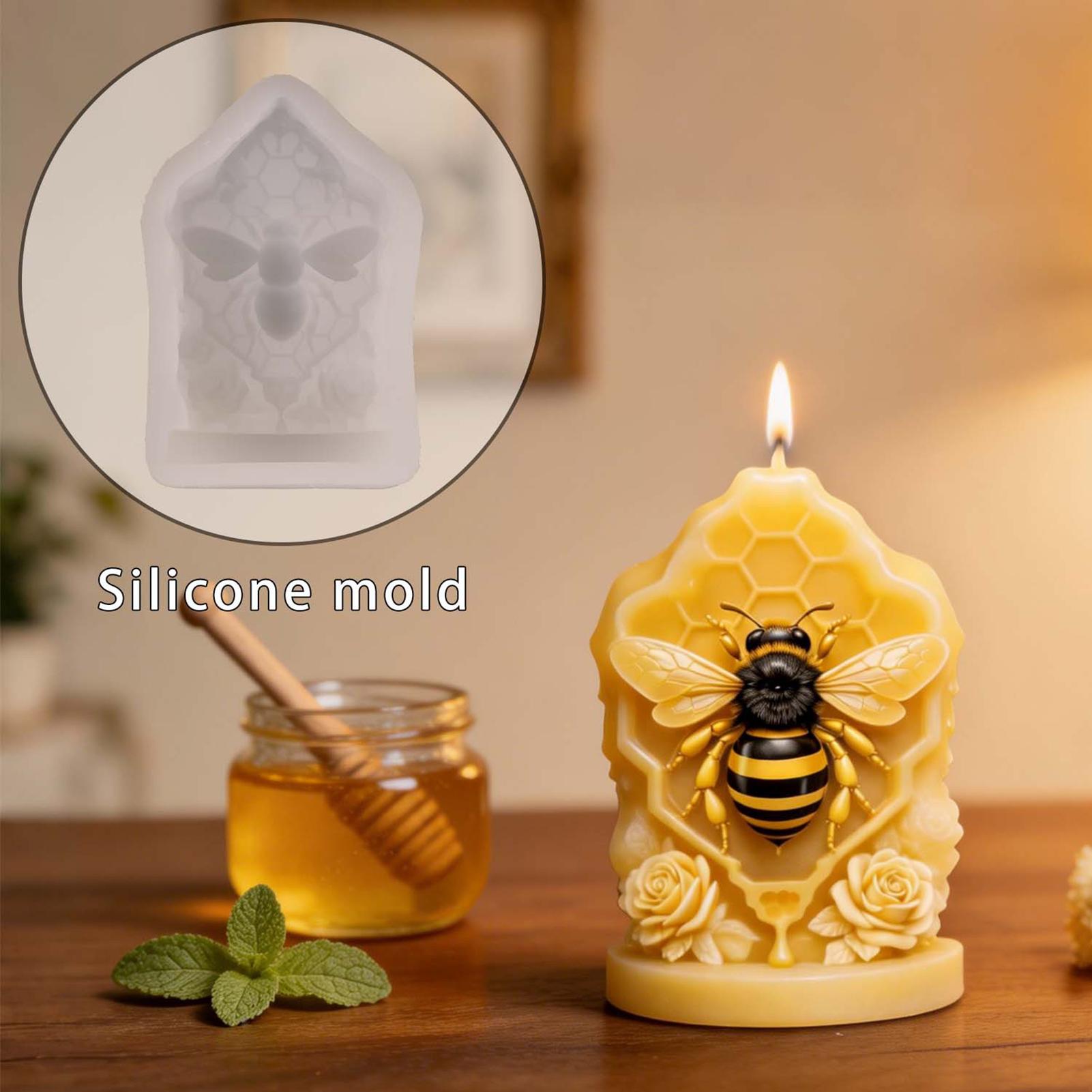 Honey Comb Silicone Mold 3D Ho - огляд і ціна Candle Supplies Beeswax