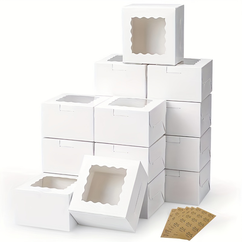 10Pcs Kraft Paper Cake Candy B - огляд і ціна Kraft Paper Box