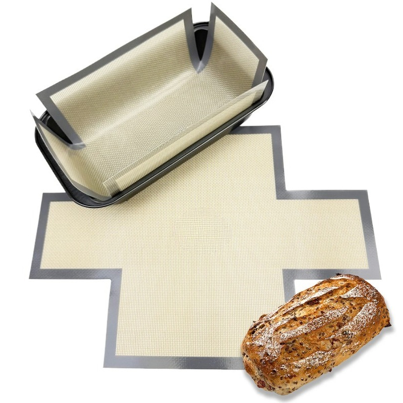 Silicone Bread Loaf Pan Liners - огляд і ціна Heat Resistant Mat