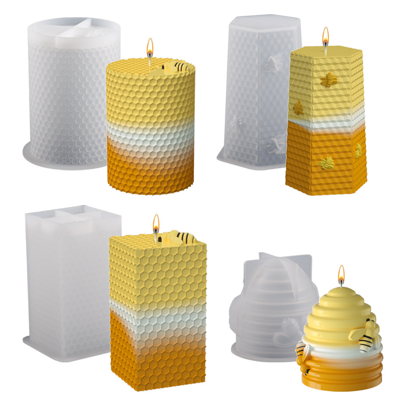 Candle Silicone Mold 3D Bee Ho - огляд і ціна Candle Supplies Beeswax