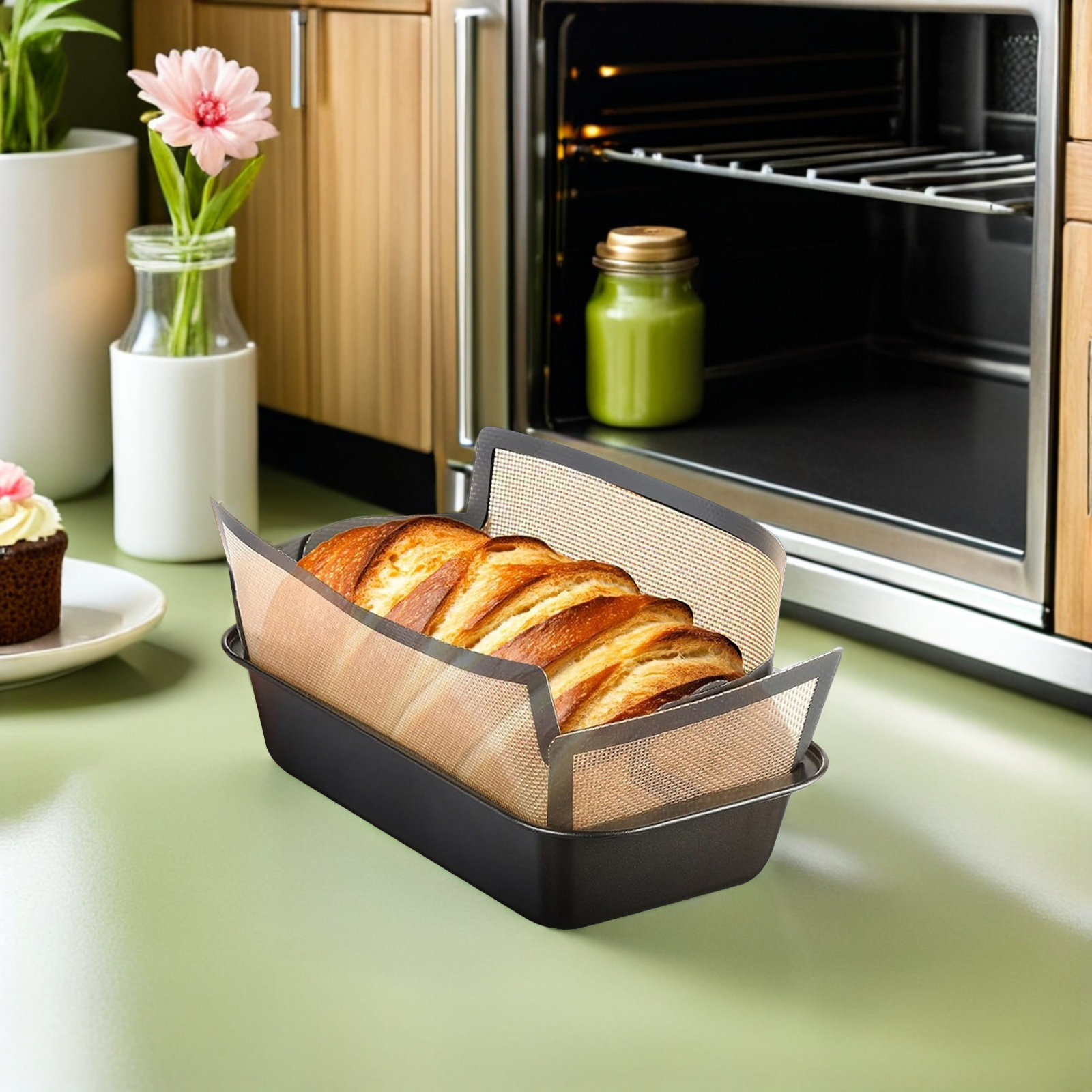 2Pcs Silicone Baking Mats Reus - огляд і ціна Heat Resistant Mat