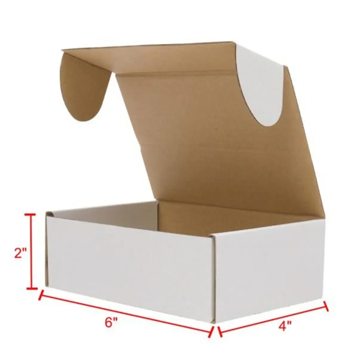 50pcs Corrugated Paper Gift Bo - огляд і ціна Kraft Paper Box